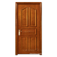 Dubai Fir Wood Convenient Installation Vogue Hand Carved Solid Wood Door For Main Front House